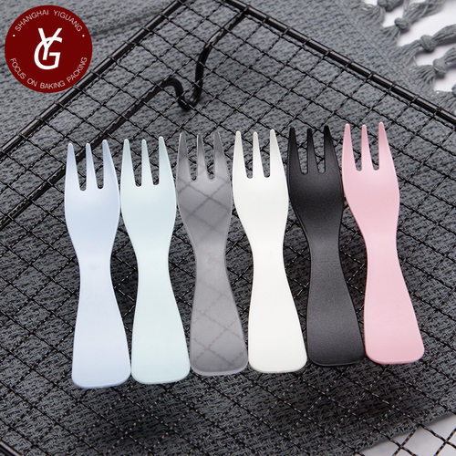 派对一次性生日蛋糕刀叉纸盘碟套装四合一家用组合餐具烘焙用品 - 图1