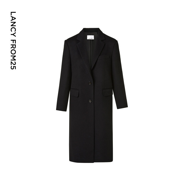 Langzi pure wool retro shoulder suit