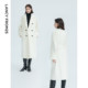 Langzi pure wool French high-end temperament waist-length loose wool coat for women new winter