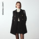 Langzi shoulder coat/waisted coat/mid-length coat