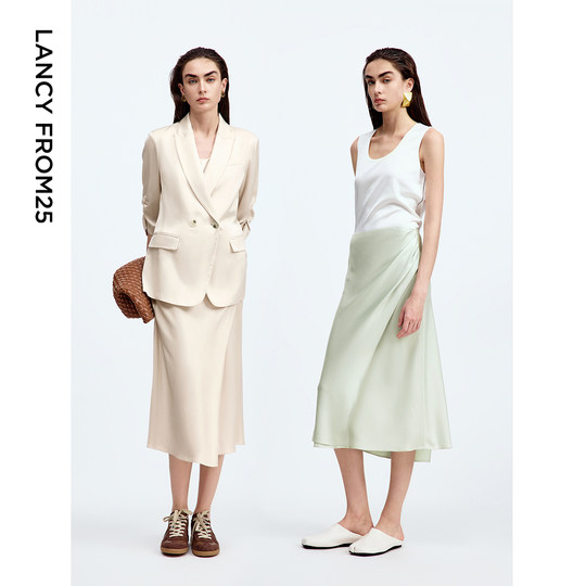 Französischer Acetat-Blazer für den Sommer, professioneller Anzug/Hose/Rock