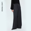 Langzi high-end versatile wide-leg suit pants for women commuting OL suit pants high waist 2025 winter new style