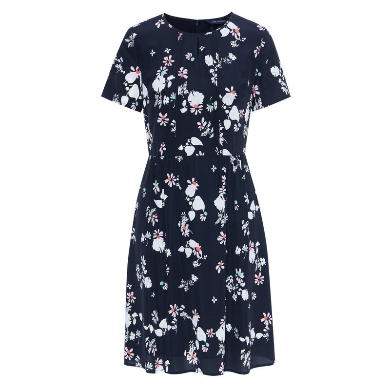 lancy朗姿商场同款夏季修身连衣裙 朗姿连衣裙