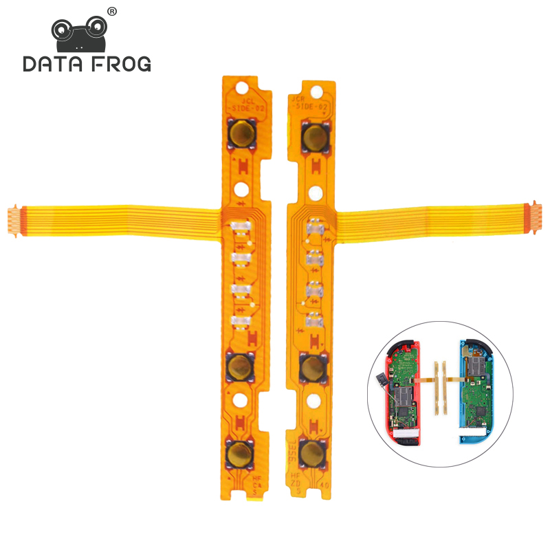 Switch原装手柄SL SR按键排线ZRL左右卡扣弹簧NS更换维修摇杆卡槽