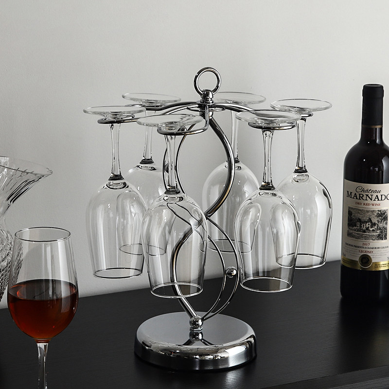 轻奢高档红酒杯杯架摆件现代家居饰品餐厅高脚杯醒酒器酒柜装饰品,淘宝优惠券,粉丝福利购,淘宝优惠卷