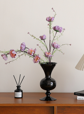 中古风假花仿真花餐桌桌面新房装饰品摆件办公室家居好物意式轻奢