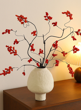 法式复古陶瓷花瓶欧式客厅软装高级感摆件电视机柜餐桌面家居装饰