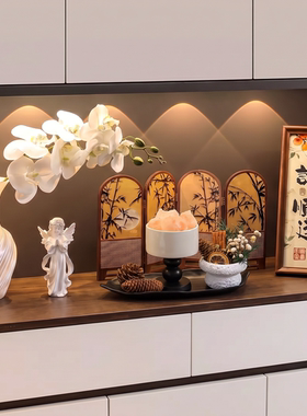 法式复古中古风入户玄关桌面装饰摆件客厅电视柜鞋柜软装家居好物
