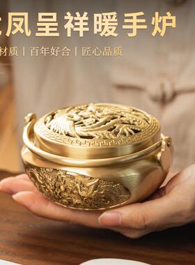 纯铜家用防火棉葫芦龙凤线香插