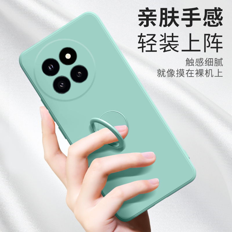 适用小米civi4pro手机壳civi3新款女cicv液态硅胶xiaomi镜头全包cv男por曲面屏cⅰvⅰ软壳cici指环支架保护套-图0