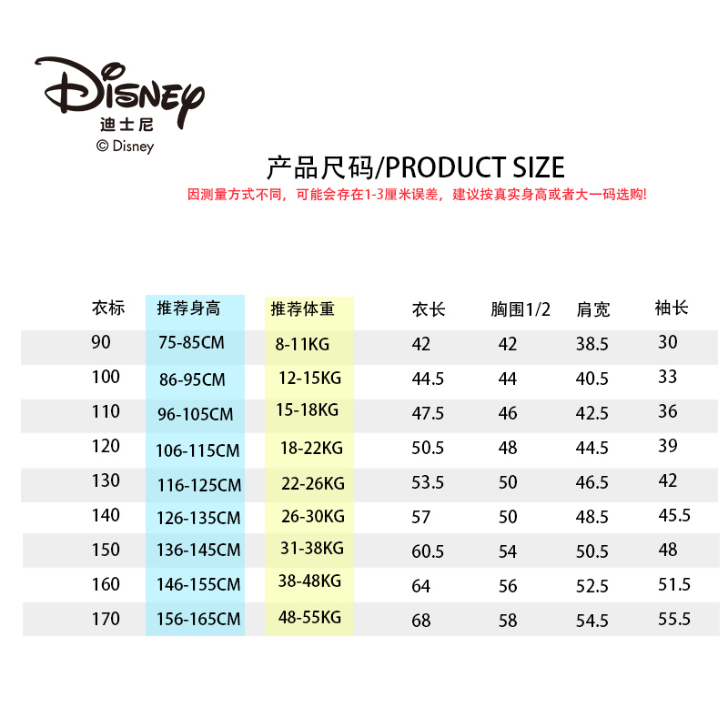 迪士尼儿童外套薄款春季新款