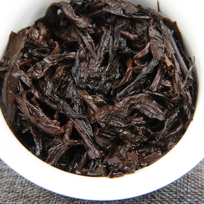 普洱茶 2007年陈香茶叶 勐海枣香普洱砖茶 熟茶1kg 笋壳茶砖 - 图3