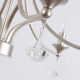 French light luxury simple restaurant study candle chandelier