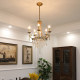 American retro personalized dining room bedroom crystal chandelier