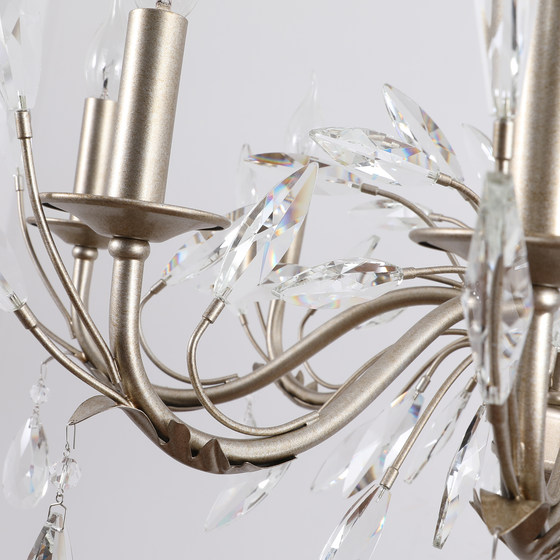 French style personalized art retro living room crystal chandelier