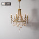 American retro personalized dining room bedroom crystal chandelier