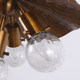 French retro personalized all-copper dining room and bedroom chandelier