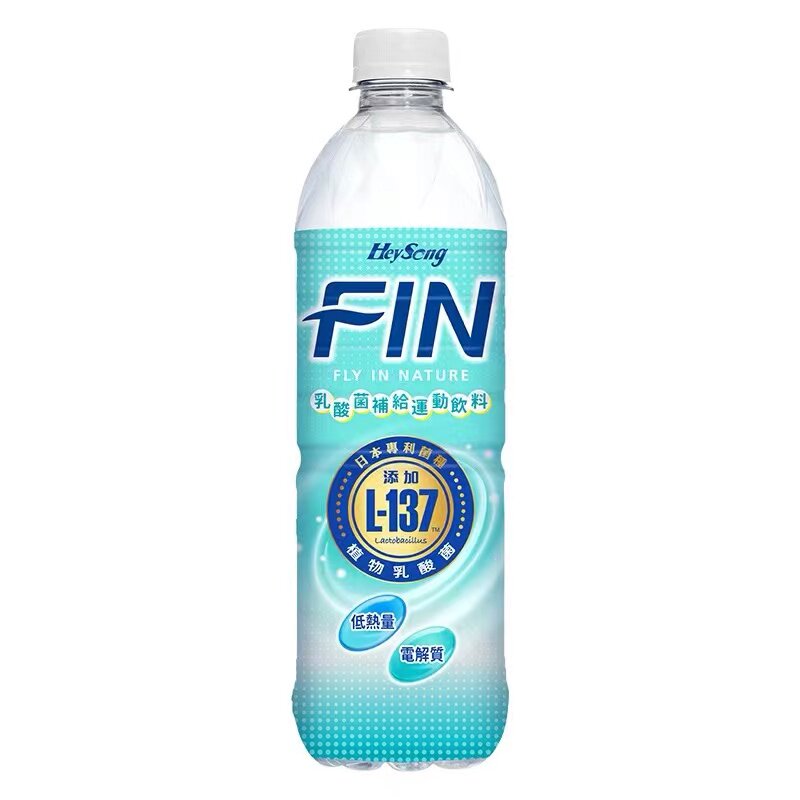 台湾进口黑松fin乳酸菌补给运动饮料 580ml 6瓶 12瓶包邮 去搜网