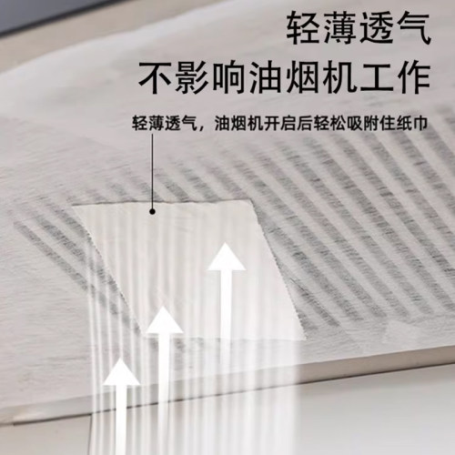 日本厨房抽油烟机过滤网吸油纸防油贴纸家用灶台防油膜防油污网罩 - 图2
