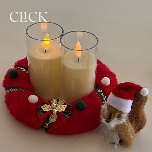 Click 亚克力仿真摇曳蜡烛象牙白LED电子蜡烛灯节日氛围商用家用 - 图2