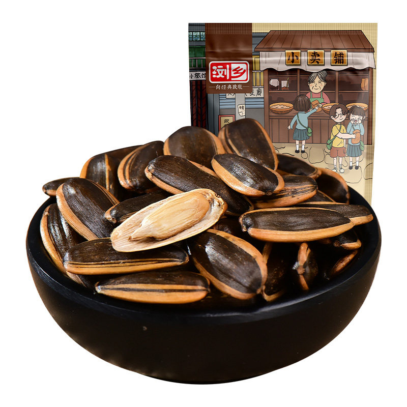 浏乡焦糖味2斤袋装休闲品葵花籽 浏乡食品瓜子