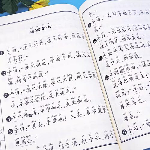 学庸论语注音版小学早读本国学经典读物儿童中国文化导读课外书阅读绍南文化读经教材简体大学中庸论语全集完整版  厦门大学出版社 - 图2
