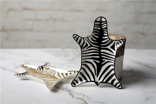 美国JA陶瓷jonathan adler 碟子珠宝展示盘子斑马设计师正品原单 - 图2