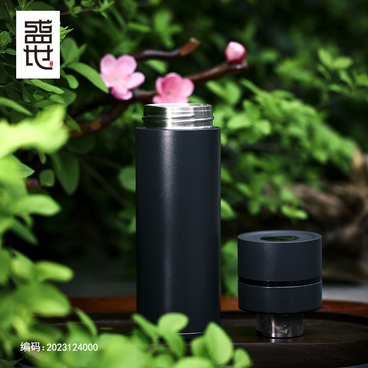 梦祥盛世足银内胆保温杯商务口杯高档礼品送领导送长辈父亲节礼物