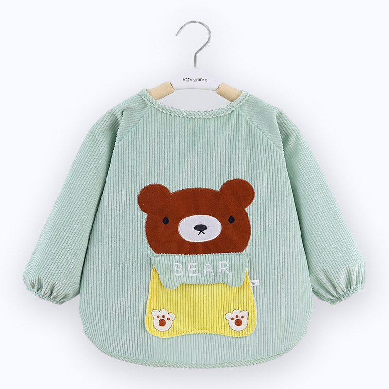 儿童罩衣秋冬女宝宝吃饭防水防脏围裙婴儿围兜倒穿衣男宝反穿护衣,淘宝优惠券,粉丝福利购,淘宝优惠卷