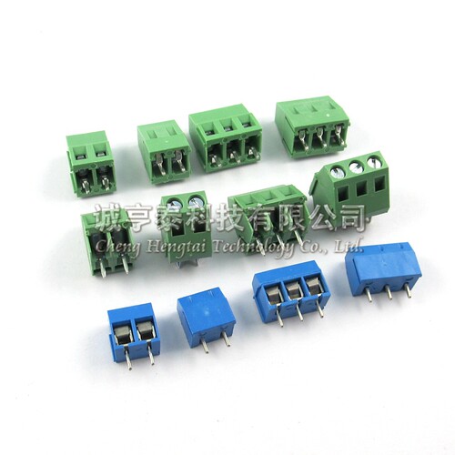 螺钉式PCB接线端子 KF301 KF103 KF128-2P 3P 5.08MM 可拼接 10只 - 图2