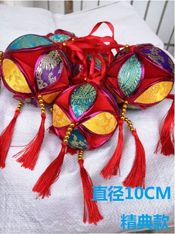 广西三月三民族特色纯手工品靖西抛彩绣球舞蹈台道具演出结婚庆典 - 图1
