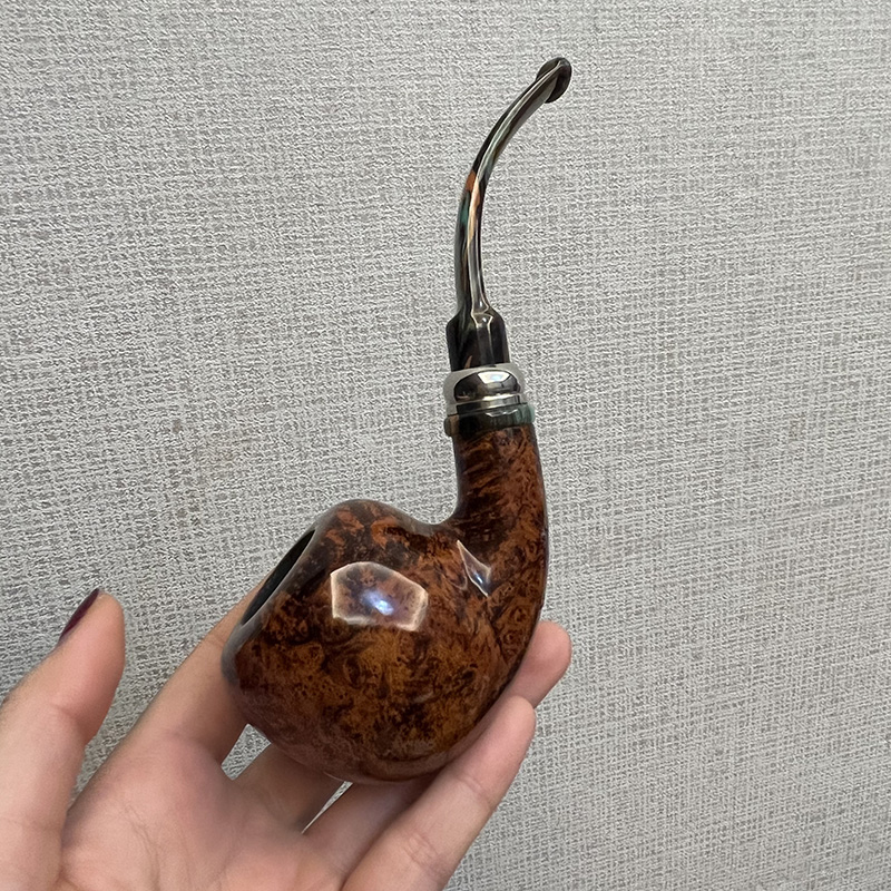 丹麦进口Peder Jeppesen吉普森PJ手工石楠木烟斗光面Classic3入门 - 图1