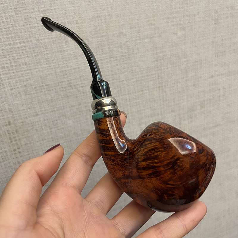 丹麦进口Peder Jeppesen吉普森PJ手工石楠木烟斗光面Classic3入门 - 图0
