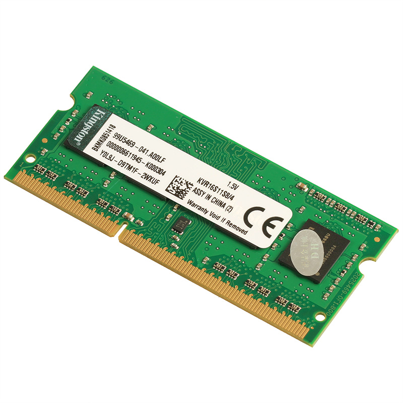 金士顿内存条DDR3 4G 1600笔记本电脑内存条4G KVR16S11S8/4内存-图0