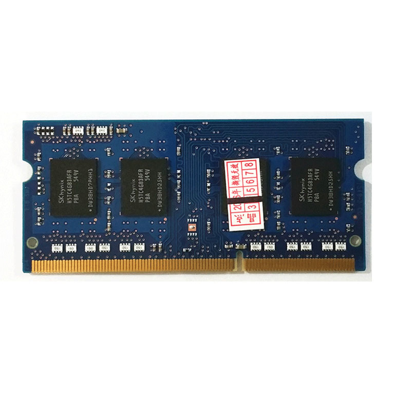 海力士 DDR3L 1600 4G 笔记本内存条 1RX8 PC3L-12800S 低压1.35V - 图3