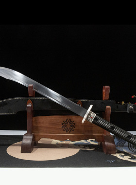 双龙牛尾刀龙泉周匠刀剑双手大刀