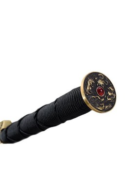 龙泉市刀剑花纹钢烧刃汉剑