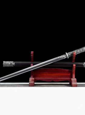 龙泉唐横刀一体高锰钢绣春刀镇宅