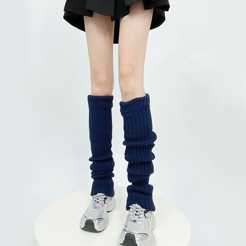 普拉提堆堆加厚保暖护膝瑜伽袜套女复古美式袜套撞色长筒健身袜套,淘宝优惠券,粉丝福利购,淘宝优惠卷
