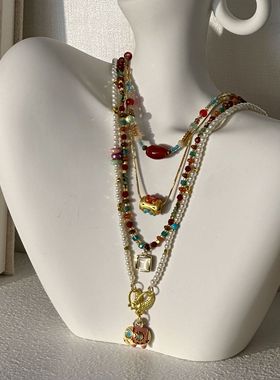 丝绸之路项链女敦煌西域锁骨链