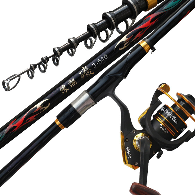 特价高碳矶钓竿19调超硬超轻5号大导环滑漂矶竿手海两用海竿套装,淘宝优惠券,粉丝福利购,淘宝优惠卷