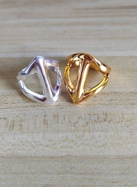 西班牙unode50戒指ins箭头几何形状小众夸张气质辣妹聚会配饰礼品