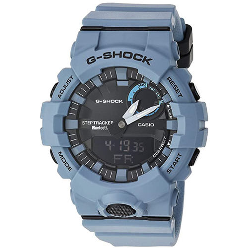 卡西欧手表Casio G-Shock雾霾蓝运动蓝牙防水男女腕表GBA800UC-2A - 图3