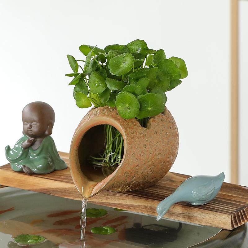 古法养鱼开缸套餐户外庭院鱼缸造景摆件全套过滤流水陶罐喷泉配件,淘宝优惠券,粉丝福利购,淘宝优惠卷