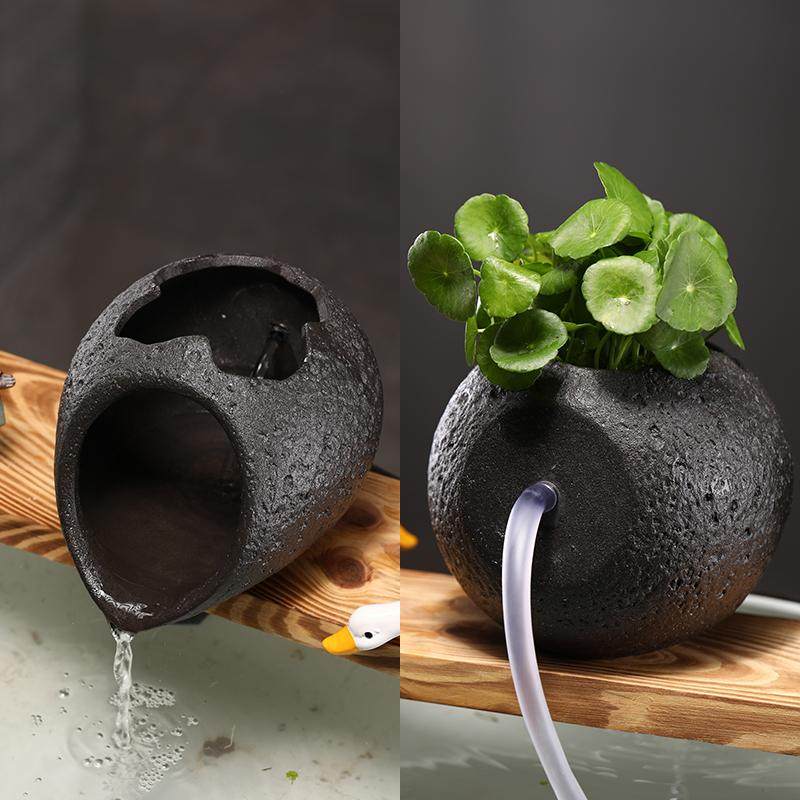 古法养鱼开缸套餐户外庭院鱼缸造景摆件全套过滤流水陶罐喷泉配件,淘宝优惠券,粉丝福利购,淘宝优惠卷