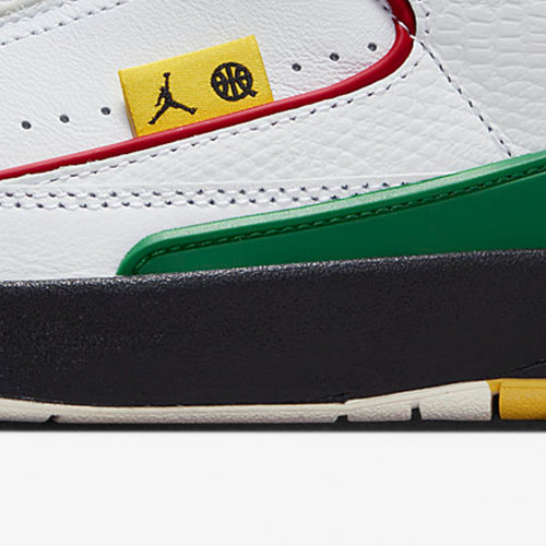 Nike/耐克正品AirJordan2男子低帮复古运动篮球鞋FN7686-100 - 图1