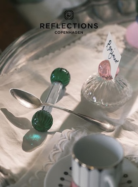 【官方授权】丹麦reflections 反射哥本哈根北欧棕色餐具架摆件
