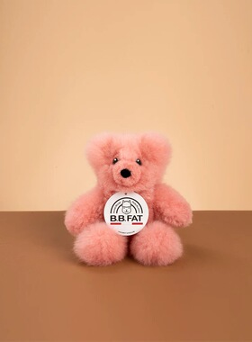 【官方授权】秘鲁bbfat羊驼公仔玩偶毛绒宝贝玩具公仔刺猬摆件礼