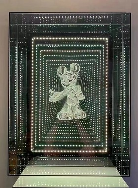 【官方正品】法国Leblon Delienne Hymage创意发光艺术镜玄关摆件