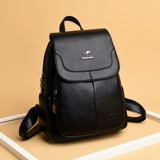 Кожаный рюкзак, универсальная сумка для матери и ребенка, из натуральной кожи, в корейском стиле, анти-кража